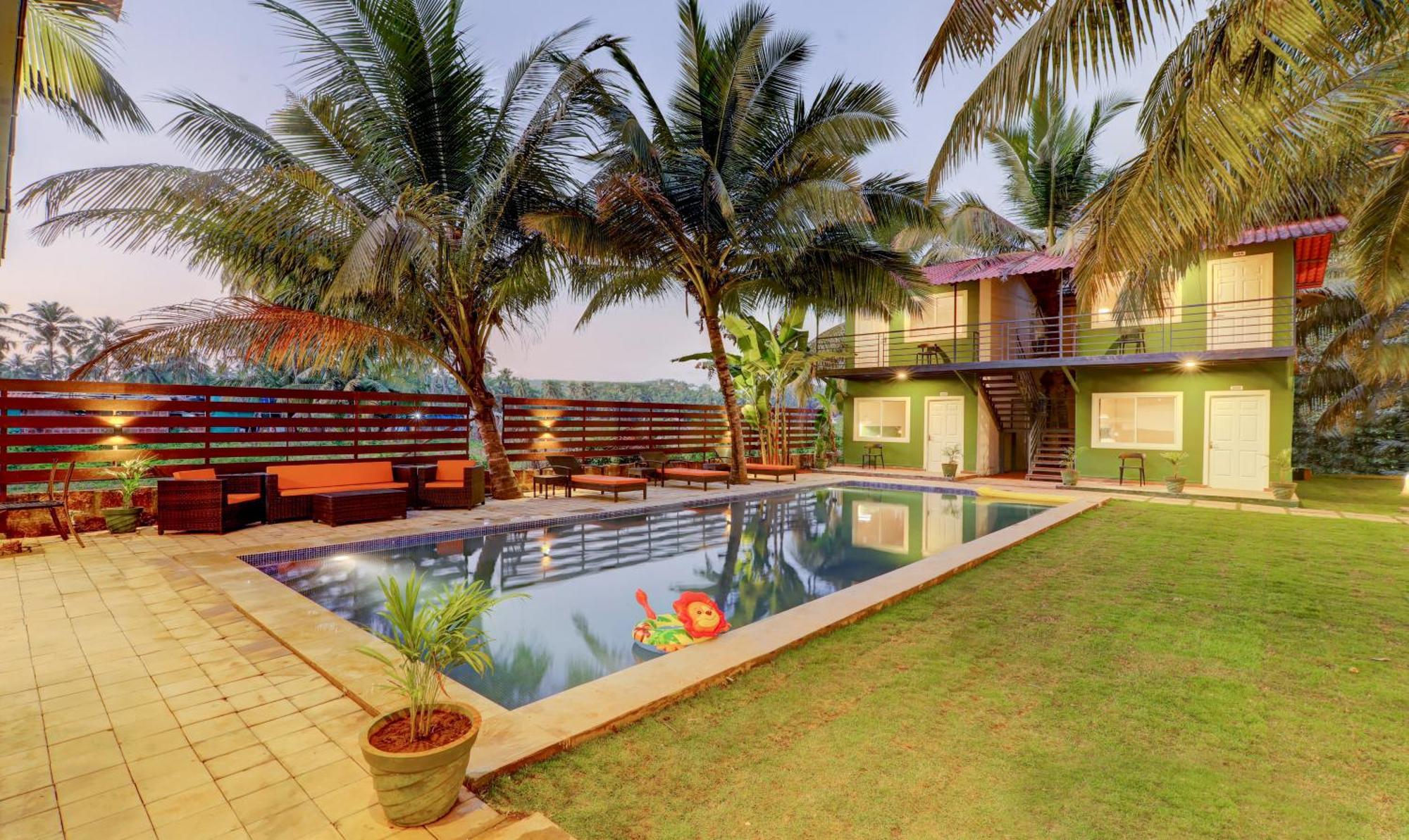 Treebo Morjim Banyan Resort Экстерьер фото