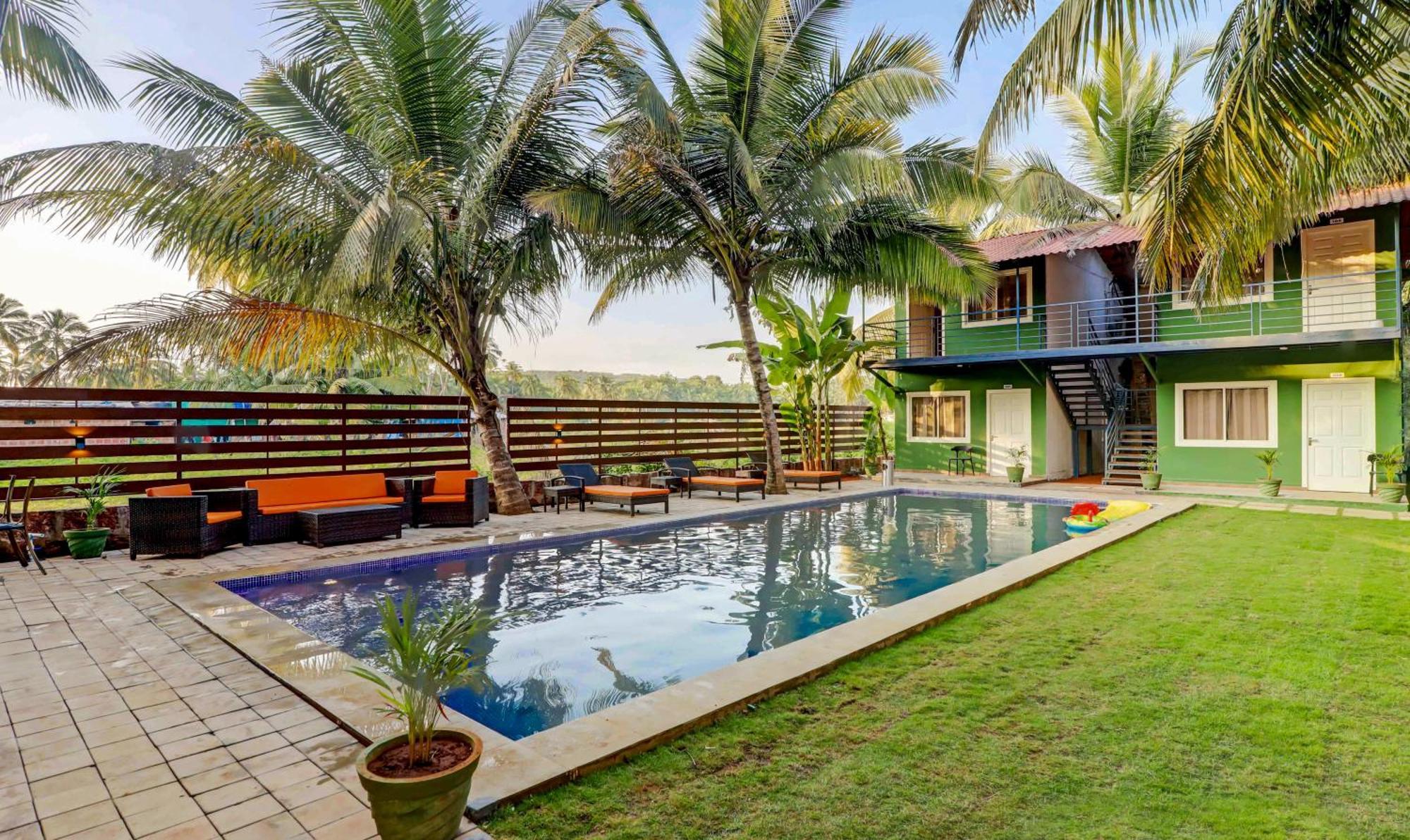Treebo Morjim Banyan Resort Экстерьер фото