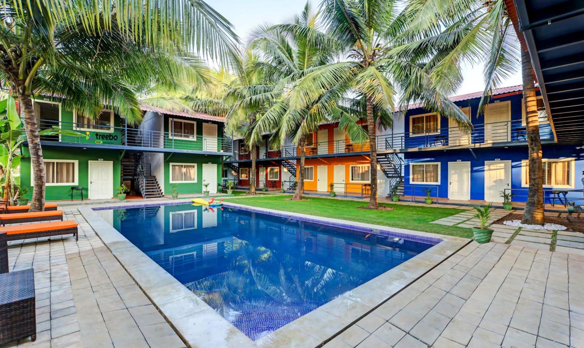 Treebo Morjim Banyan Resort Экстерьер фото
