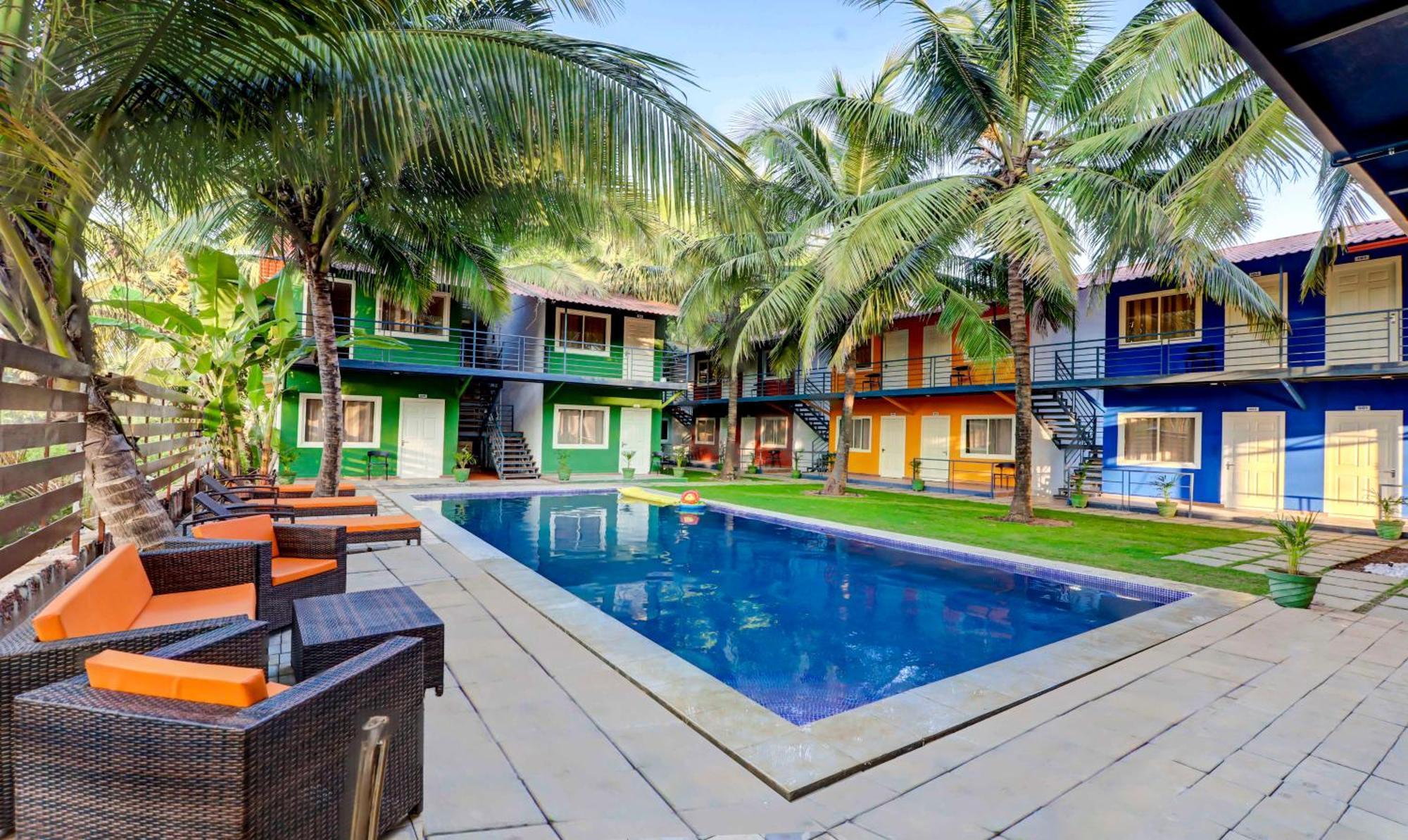 Treebo Morjim Banyan Resort Экстерьер фото